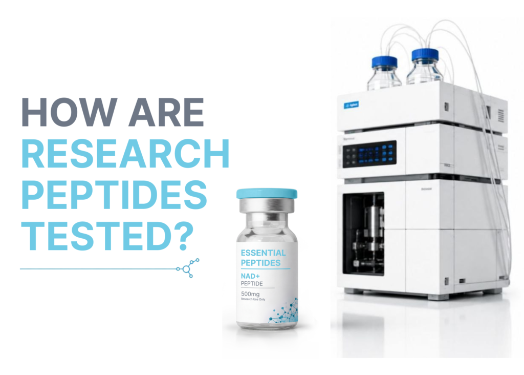 How Are Research Peptides Tested? Purity, HPLC & Certificates of Analysis