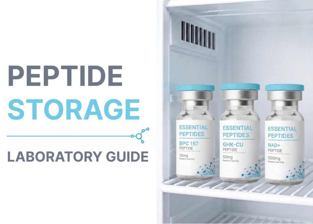 Peptide Storage: How Research Peptides Should Be Stored in the Laboratory