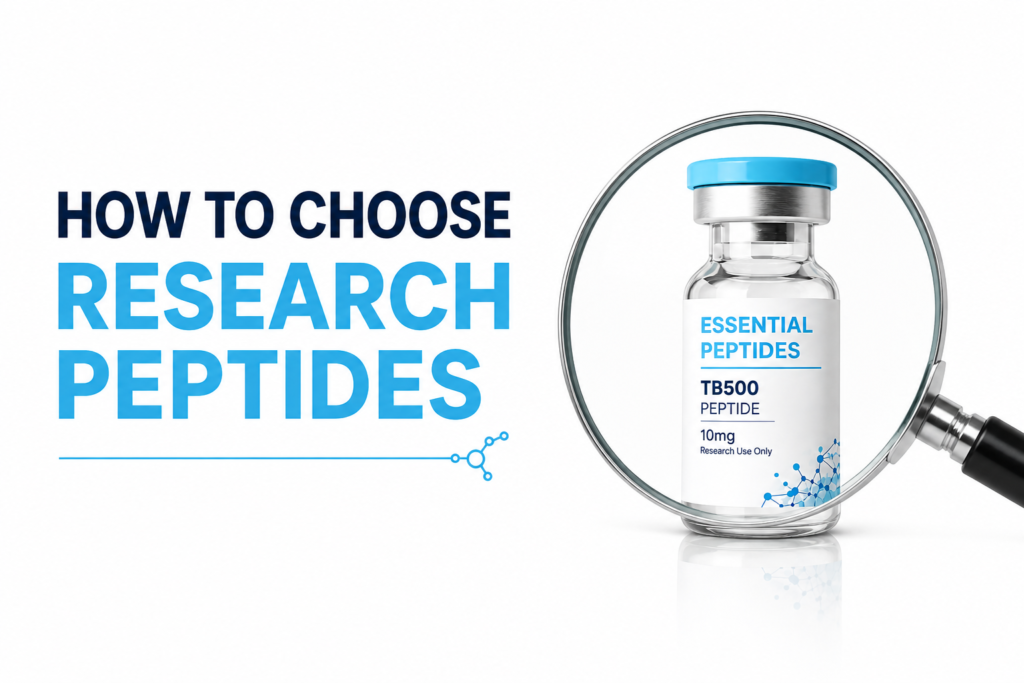 How to Choose Research Peptides: Purity, Testing & Quality Explained