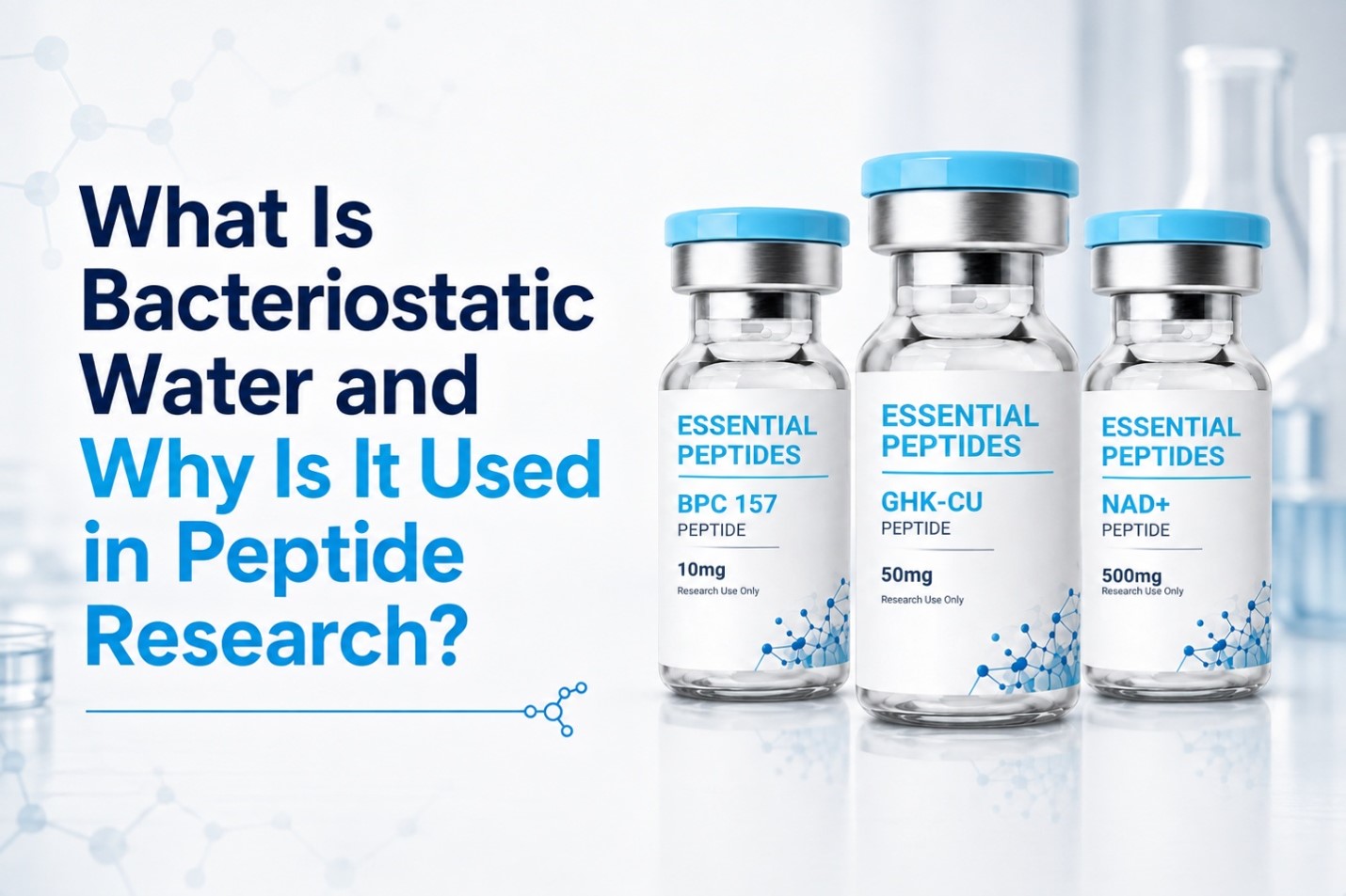 What Is Bacteriostatic Water and Why Is It Used in Peptide Research?