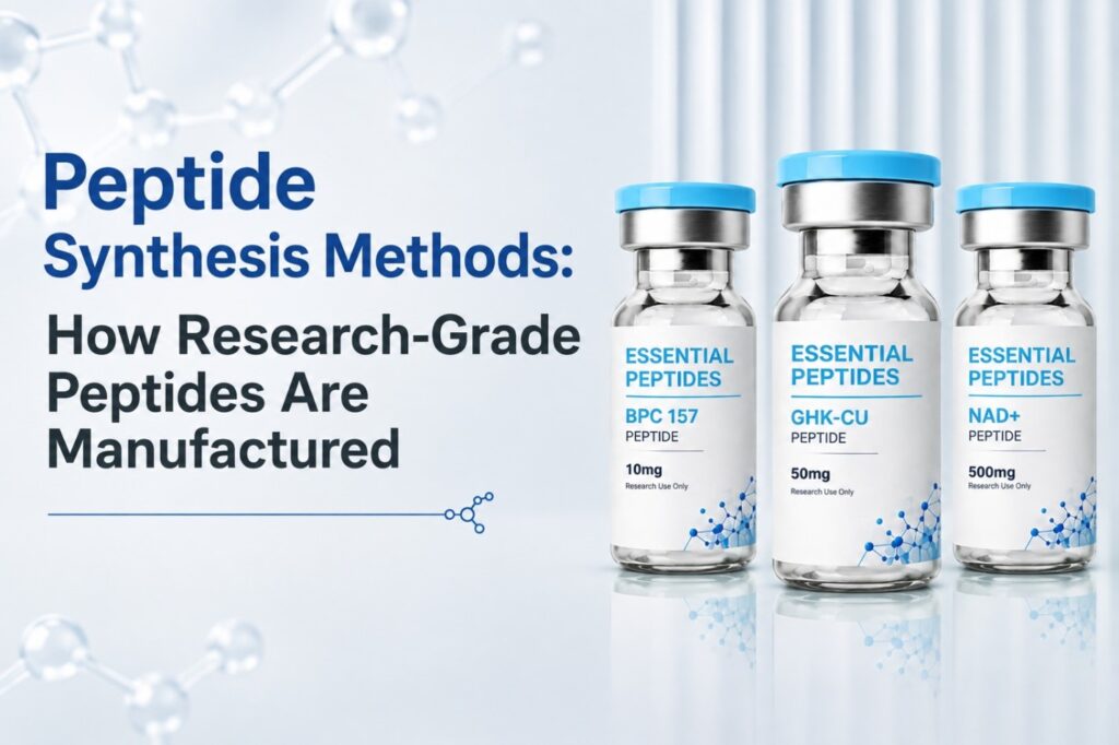 Peptide Synthesis Methods: How Research-Grade Peptides Are Manufactured