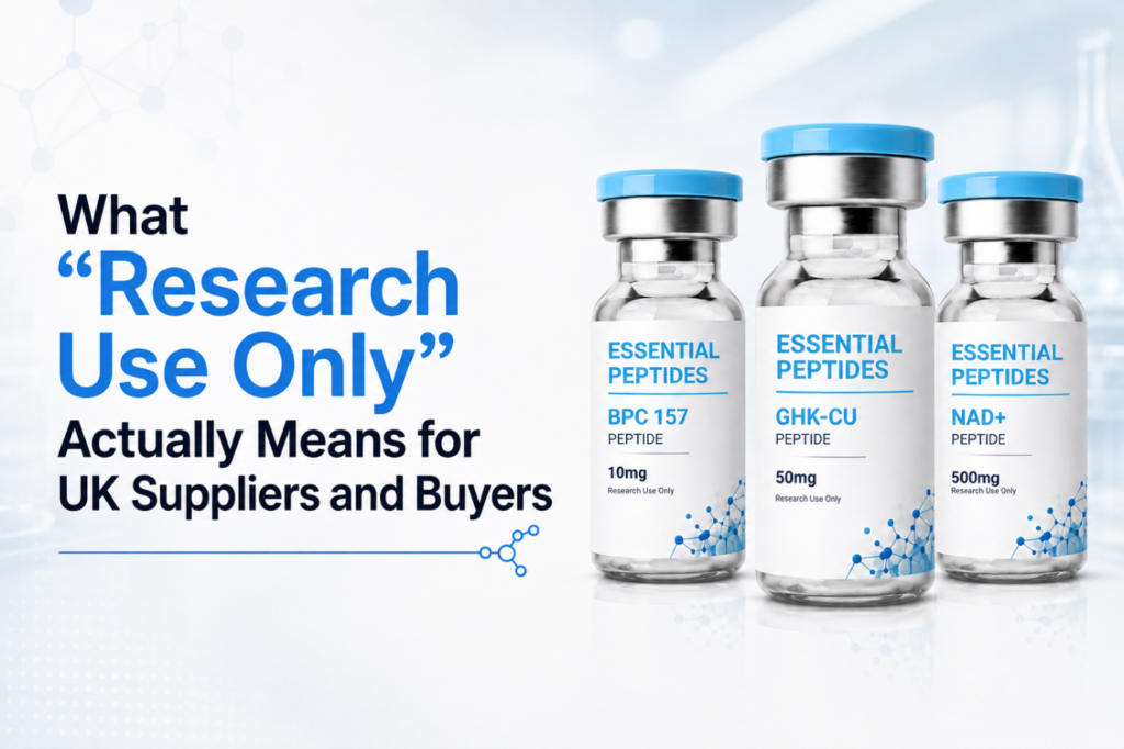 What “Research Use Only” Actually Means for UK Suppliers and Buyers