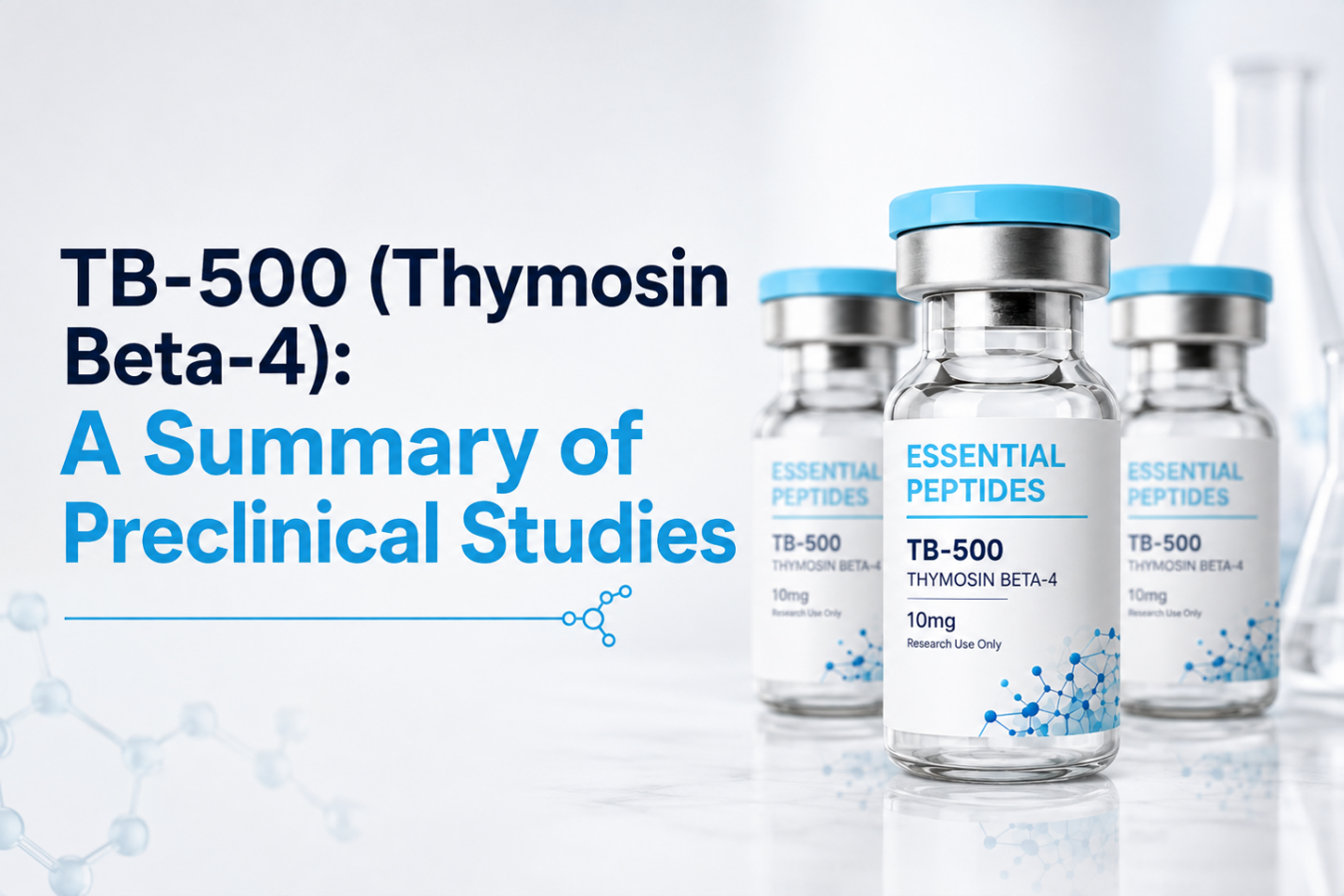 TB-500 (Thymosin Beta-4): A Summary of Preclinical Studies