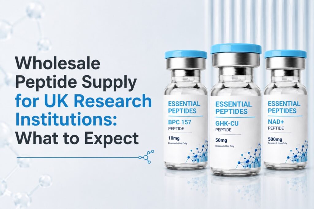 Wholesale Peptide Supply for UK Research Institutions: What to Expect